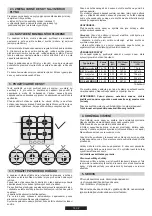 Preview for 15 page of Candy CHG63B User Instructions