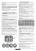 Preview for 5 page of Candy CHG6D4WX User Instructions