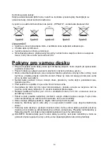 Предварительный просмотр 47 страницы Candy CHK46C Instruction Manual