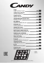 Candy CHW60LX User Instructions preview