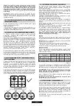 Предварительный просмотр 24 страницы Candy CHW60LX User Instructions