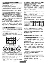 Preview for 9 page of Candy CHW6LBX/4U User Instructions