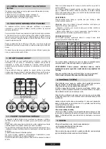 Предварительный просмотр 13 страницы Candy CHW74WX User Instructions