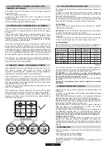 Предварительный просмотр 43 страницы Candy CHW74WX User Instructions