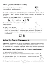 Preview for 14 page of Candy CI633CTT Instruction Manual