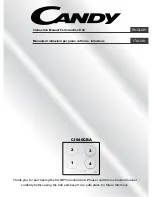 Candy CI640CBA Instruction Manual preview