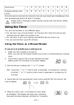 Preview for 18 page of Candy CI642CWTT Instruction Manual