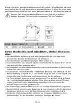 Preview for 113 page of Candy CI642CWTT Instruction Manual