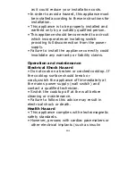 Preview for 3 page of Candy CI6DTP Instruction Manual