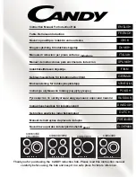 Preview for 1 page of Candy CIB1637DC Instruction Manual