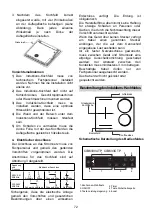 Preview for 72 page of Candy CIB633CTP Instruction Manual