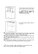 Preview for 8 page of Candy CIDC 61/1 X Installation And User Manual