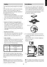 Предварительный просмотр 3 страницы Candy CIE 644 B3 Instruction Manual