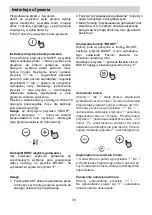 Предварительный просмотр 78 страницы Candy CIE 644 B3 Instruction Manual