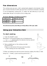 Preview for 12 page of Candy CIES633MCTT Instruction Manual