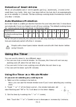 Preview for 18 page of Candy CIES642MCTT Instruction Manual