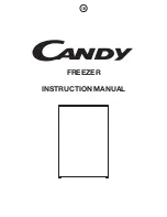 Candy CIF 130 Instruction Manual preview