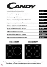 Candy CIS633MCTT Instruction Manual preview