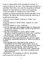 Preview for 6 page of Candy CIS642SCTT/4U Instruction Manual