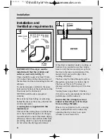 Preview for 4 page of Candy CIV60 User Instructions