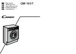 Candy CIW 100 T User Instructions preview