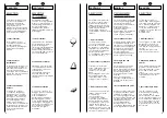 Предварительный просмотр 18 страницы Candy CIW 100 T User Instructions