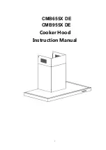 Candy CMB 955X DE Instruction Manual preview