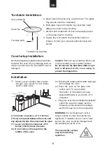 Предварительный просмотр 9 страницы Candy CMBG02S User Instructions