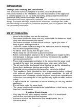 Preview for 3 page of Candy CMBI970LX Installation And User Manual