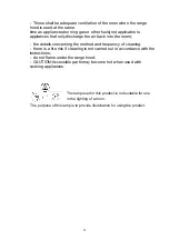 Preview for 4 page of Candy CMBI970LX Installation And User Manual