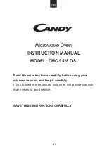 Preview for 32 page of Candy CMC 9528 DS User Instructions