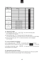 Preview for 46 page of Candy CMC 9528 DS User Instructions