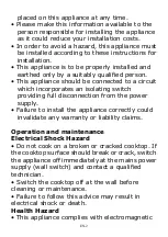 Preview for 3 page of Candy CMCI642TT Instruction Manual