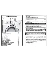 Preview for 4 page of Candy CMD Instructions For Use Manual