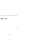 Preview for 19 page of Candy CMD Instructions For Use Manual