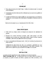 Preview for 3 page of Candy CMDG 919 Series Users- & Installation Instruction