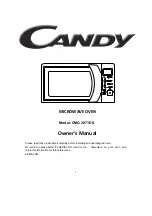 Preview for 29 page of Candy CMG 2071DS User Instruction