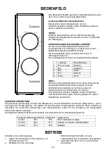 Preview for 32 page of Candy CMG 2071M Owner'S Manual