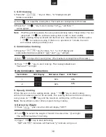 Preview for 11 page of Candy CMG 20D S User Instructions