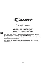 Preview for 60 page of Candy CMG 2381 MW User Instructions