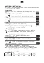 Preview for 10 page of Candy CMG 7317 DW User Instructions