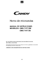 Preview for 61 page of Candy CMG 7317 DW User Instructions