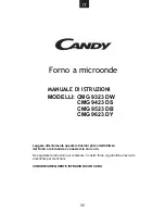 Preview for 33 page of Candy CMG 9623 DY User Instructions