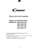 Preview for 69 page of Candy CMG 9623 DY User Instructions