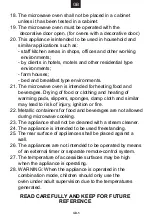 Preview for 7 page of Candy CMG20SMB User Instructions