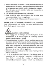 Preview for 3 page of Candy CMG20SMBLI-07 Instruction Manual