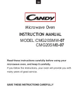 Preview for 3 page of Candy CMG20SMW-07 User Instructions