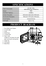 Preview for 9 page of Candy CMG20TNMB Instructions Manual