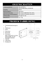 Preview for 35 page of Candy CMG20TNMB Instructions Manual