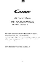 Preview for 2 page of Candy CMG30DS User Instructions